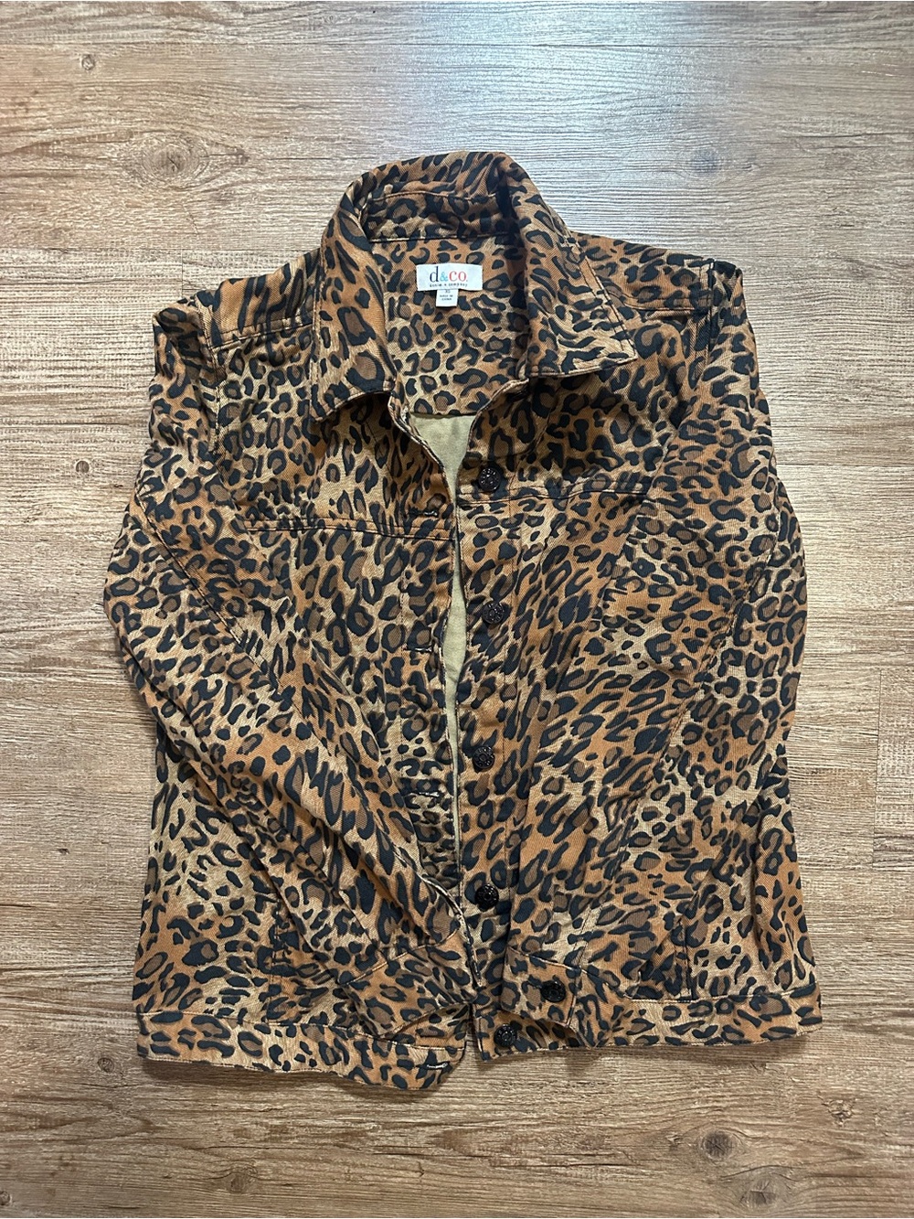 Leopard print jacket